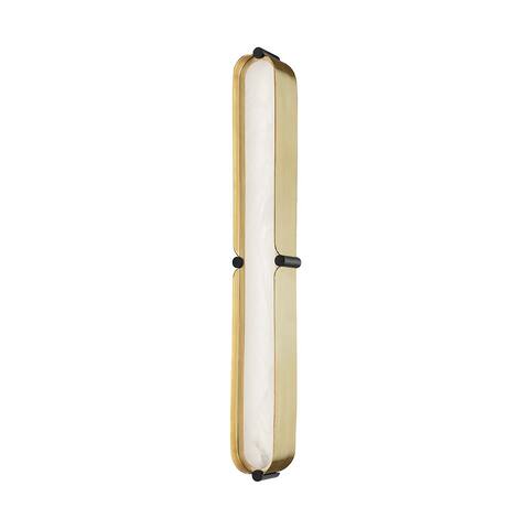 Hudson Valley Tribeca Medium LED Bath Bracket with Alabaster Shade