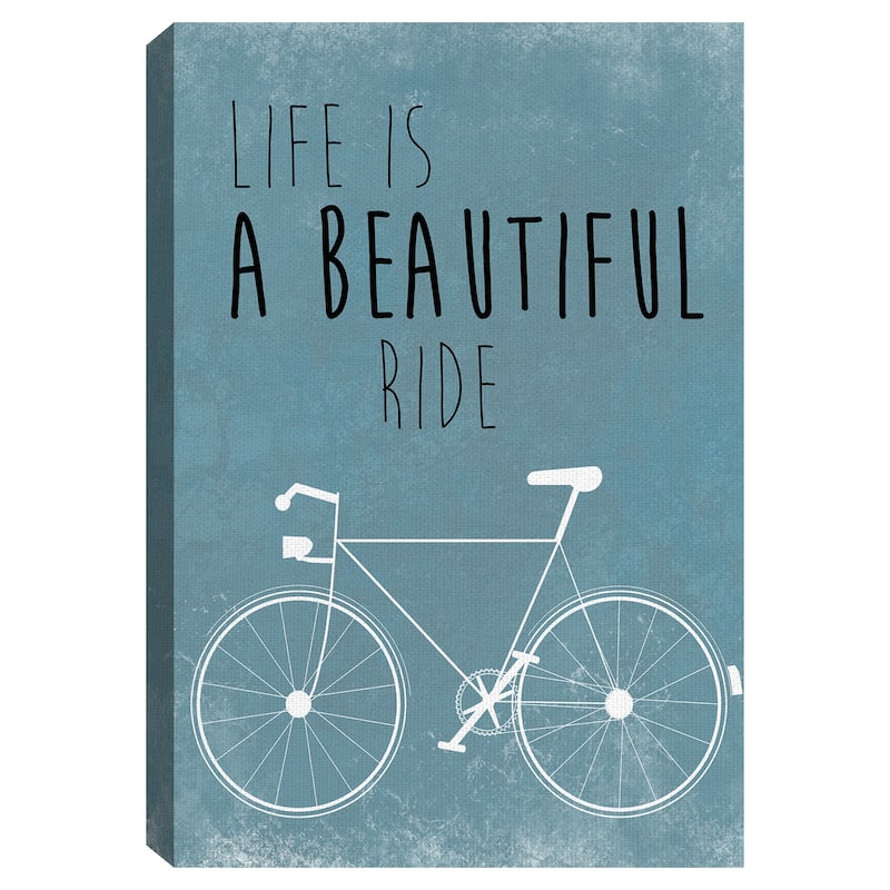 A Beautiful Ride by Jan Weiss Canvas Art Print
