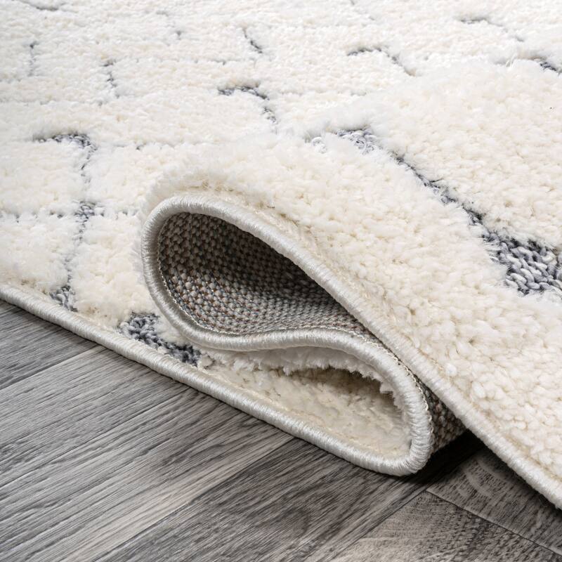 JONATHAN Y Faiza Tropical Leaves Area Rug