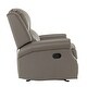 preview thumbnail 49 of 62, Ilario 32.67'' Wide Genuine Leather Manual Rocker Recliner, Set of 2