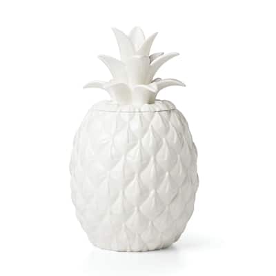Lenox Wicker Creek Pineapple Cookie Jar