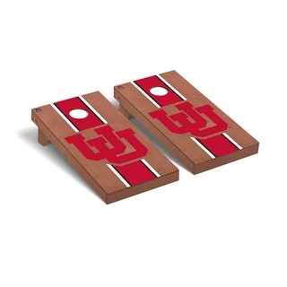 Utah Utes Rosewood Cornhole Board Set