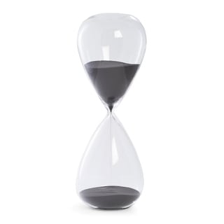 Infinity Crystal 90-minute Hourglass Sand Timer