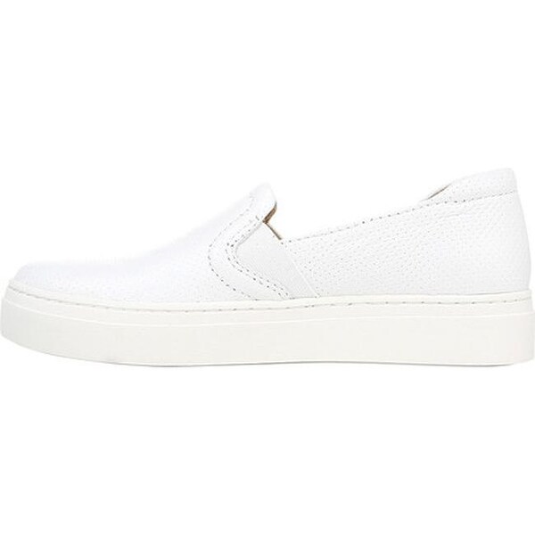 naturalizer white leather sneakers