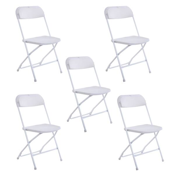 Home 5pcs Portable Plastic Folding Chairs Sofa Indoor Outdoor On Sale Overstock 32034432 White Newchic offer quality folding chairs online at wholesale prices. overstock com