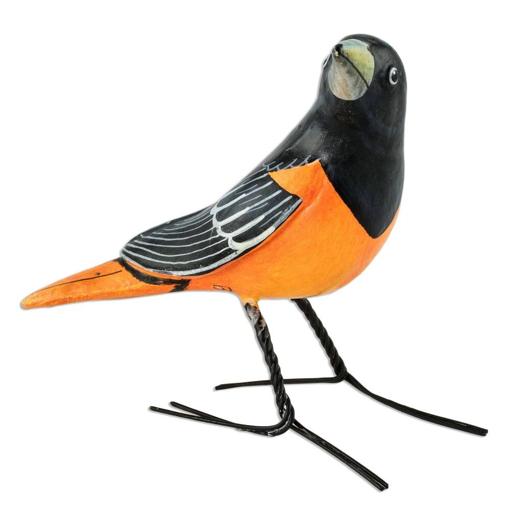 Ceramic figurine, 'Baltimore Oriole'