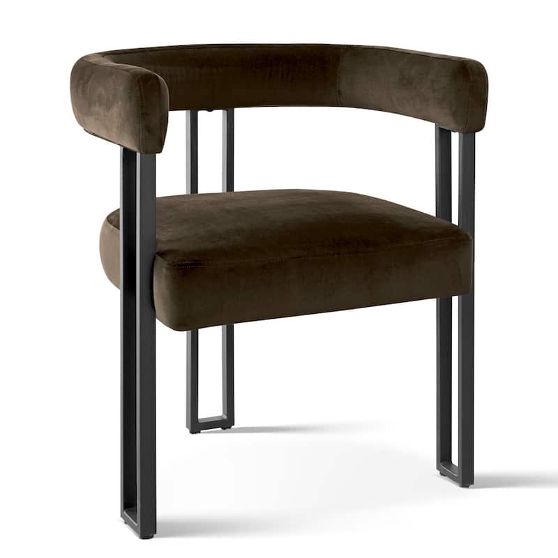 Upholstered Velvet Armchair (Set of 2)