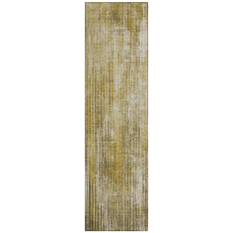 Machine Washable Indoor/ Outdoor Chantille Modern Ombre Rug