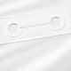 preview thumbnail 3 of 3, Whitmor No Hook Split Ring Shower Curtain with Window, No Snap Liner, 71" x 74"