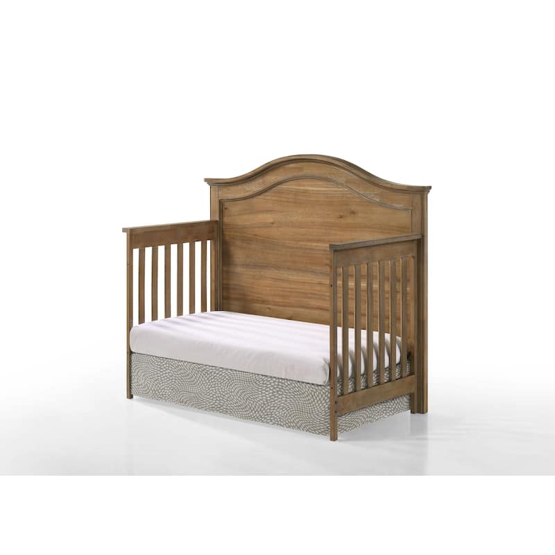Highland 59" Wide Farmhouse Crib, Sand Dune Brown