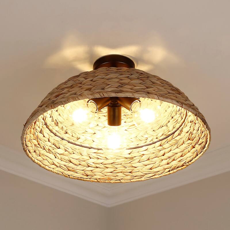 Rue Semi-Flush - 18.75"x9.75"