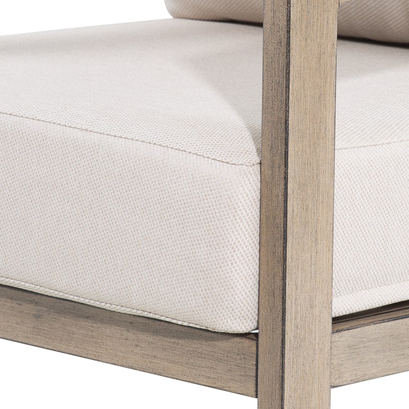 Patio Aluminum Sofa Set With Olefin Cushions