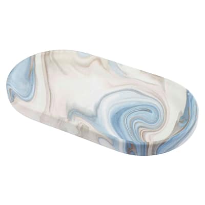 Avanti Linens Waves Blue Tray