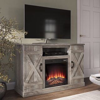 Hogan electric fireplace tv hot sale stand