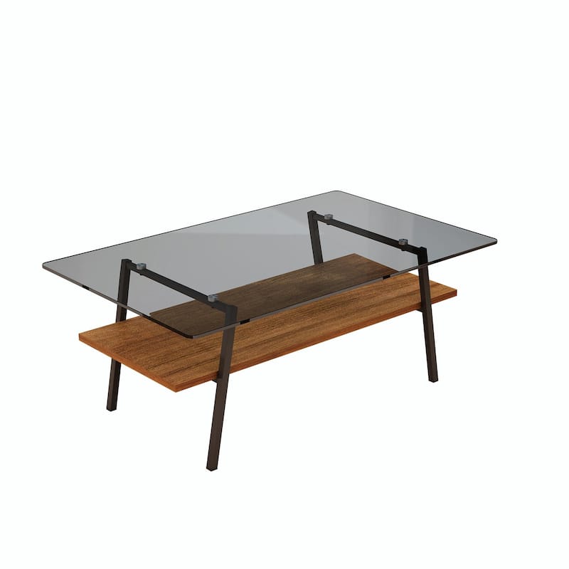 38.58'' Rectangle Coffee Table with Modern Design