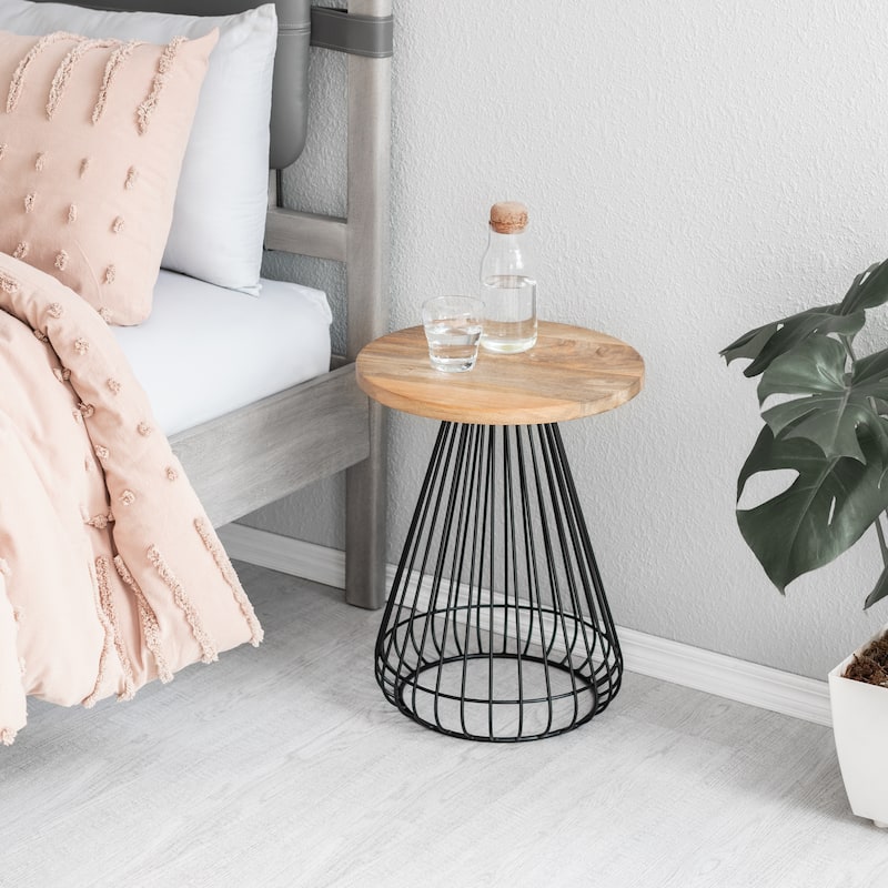 MH London Melody End Table - 20" x 16" x 16"