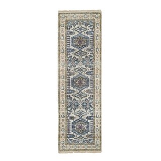 Shahbanu Rugs Ivory Reimagined Persian Viss Design Plush and Lush Soft ...