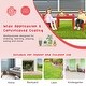 preview thumbnail 23 of 34, Gymax 2 PCS Kids Chairs Indoor Outdoor Heavy-Duty All-Weather Children