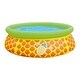preview thumbnail 2 of 5, JLeisure 5' x 16.5" 3D Pineapple Inflatable Outdoor Kid Swimming Pool (2 Pack) - 26