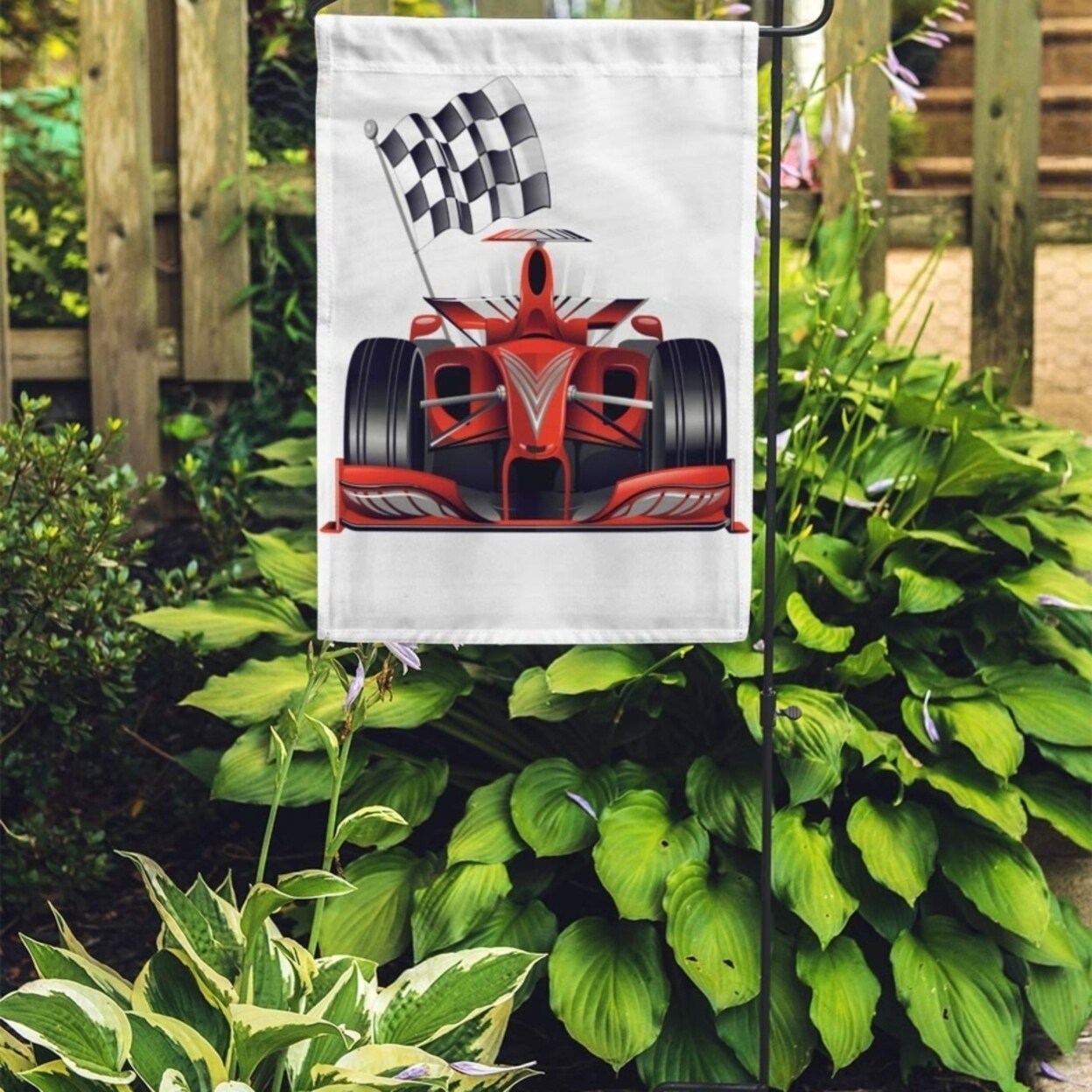 Garden Flag// House Flag Dirt Track Racing Flag