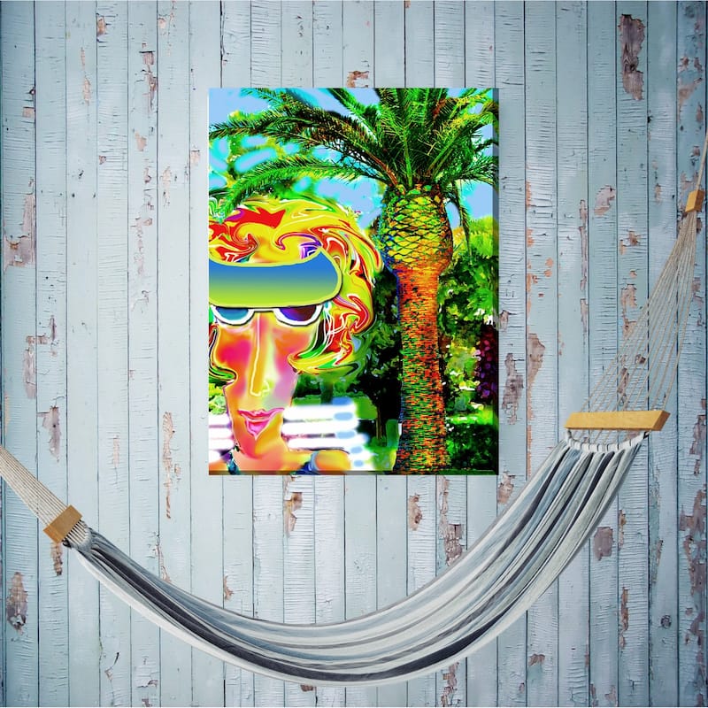At the Pool All Weather Outdoor Wall Décor