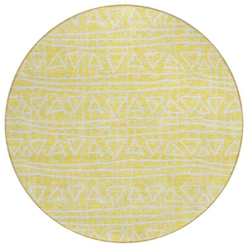 Machine Washable Indoor/ Outdoor Chantille Boho Morrocan Rug