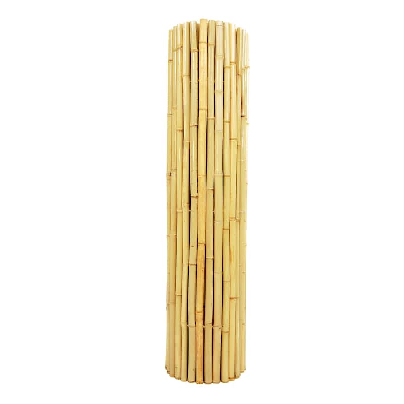 Natural Bamboo Fencing Decorative Fence 6 ft H x 8 ft L x 3/4 in D