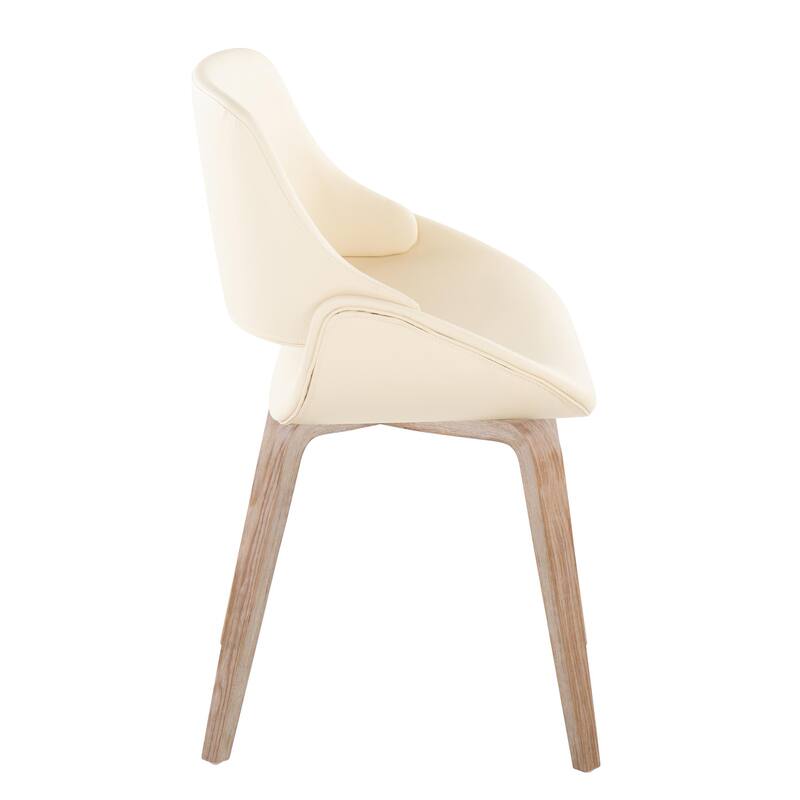 Carson Carrington Svellingen Dining Chair with Bent Wood Legs (Set of 2)