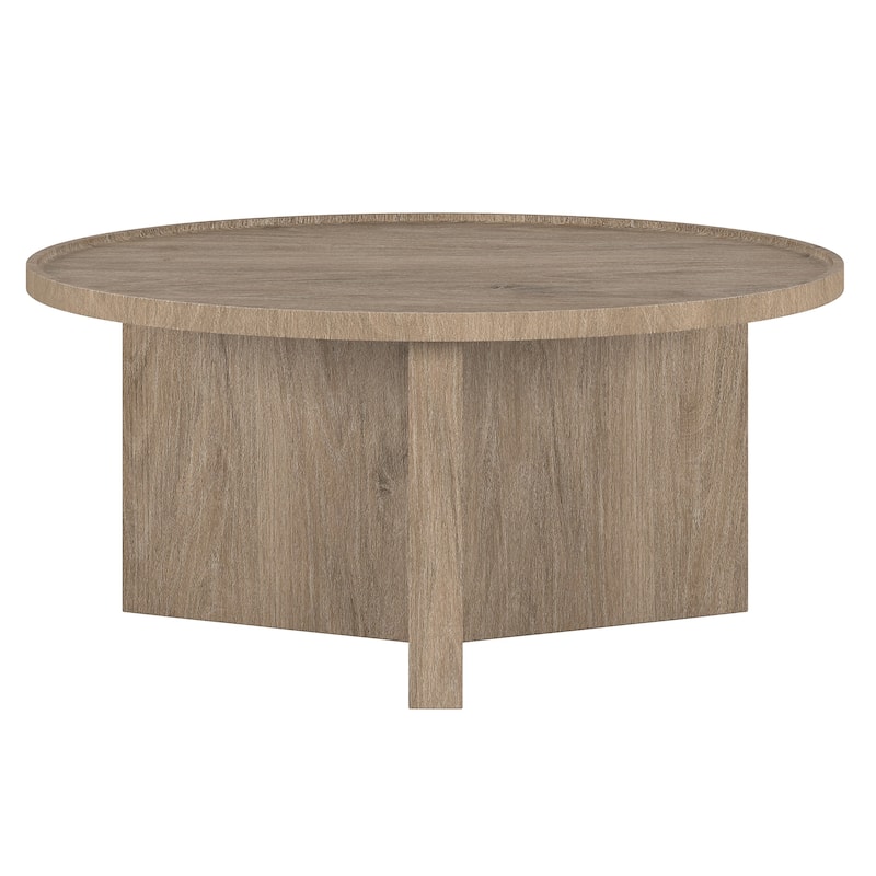 Gunnar 32" Wide Round Coffee Table - 32" Wide