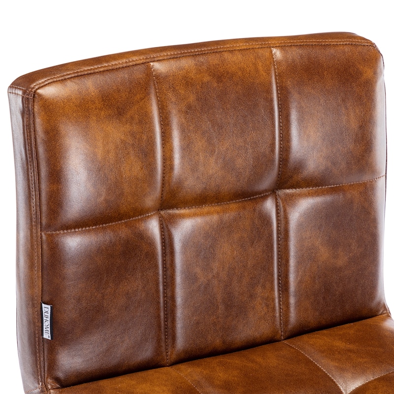 Swivel Adjustable Height with Armless Bar Stools