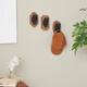 Option Brown - Set of 3 - 4"W, 6"H