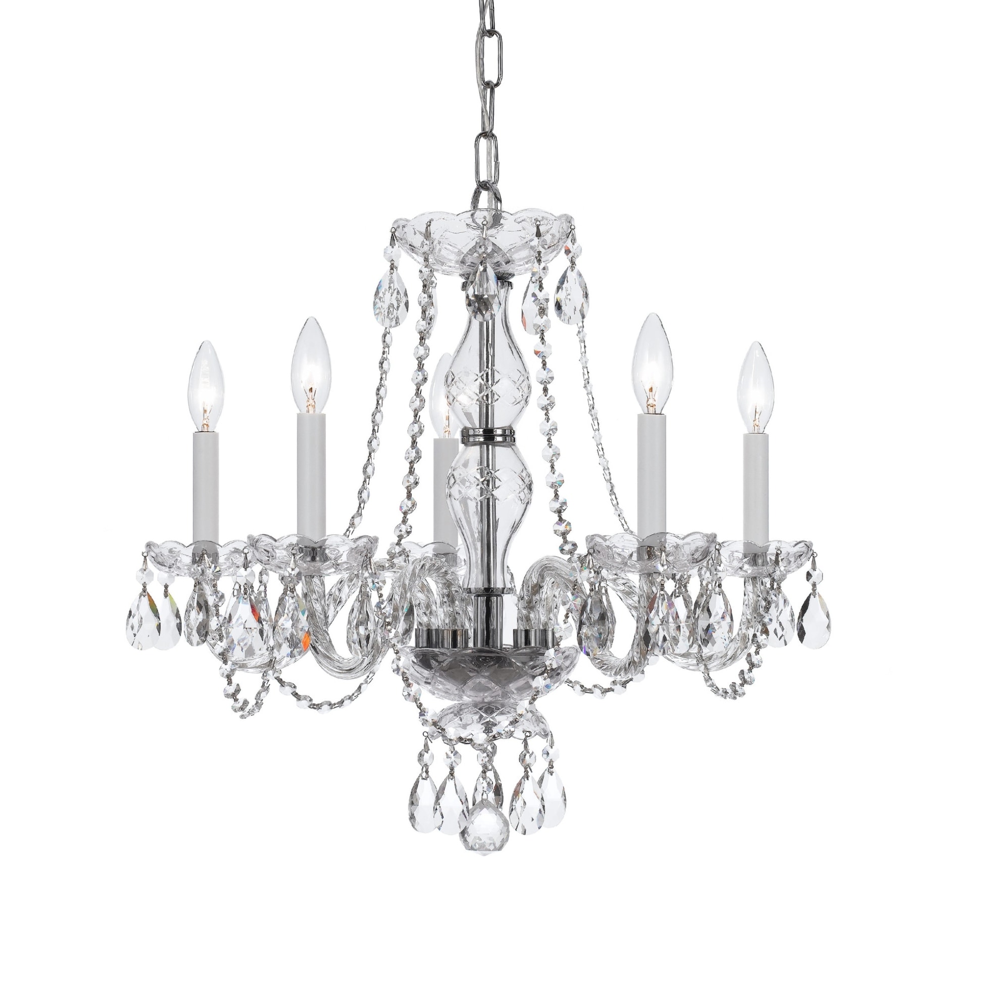 Crystorama Lighting Group Traditional Crystal 5 Light 20