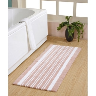 Delran Cotton Tufted Reversible Bath Runner - 22