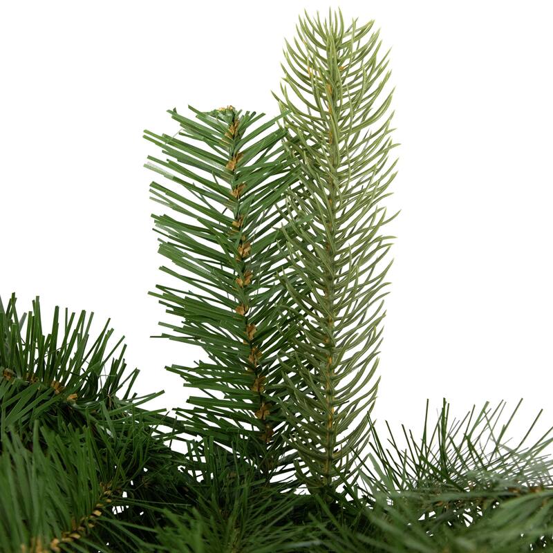 25' x 12" Noble Fir Commercial Christmas Garland with Berries Unlit