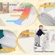 preview thumbnail 19 of 19, Gymax 9 in 1 Toddler Slide L Shaped Kids Slide & Climber Playset w/