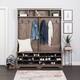 Prepac Hall Tree with Bench and Shoe Storage
