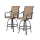 preview thumbnail 9 of 20, Patio Festival 6-Person Bar Height Swivel Bistro/ Dining Set