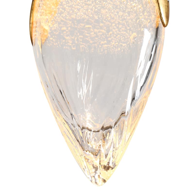 Modern LED Gold 5-Light Cluster Chandelier Island Lights for Kitchen Island Stairwell