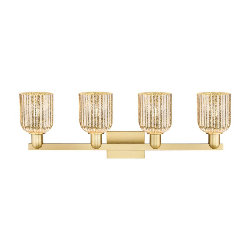 Innovations Lighting Downtown Urban - Bridal Veil - 4 Light 32" Bath Vanity Light