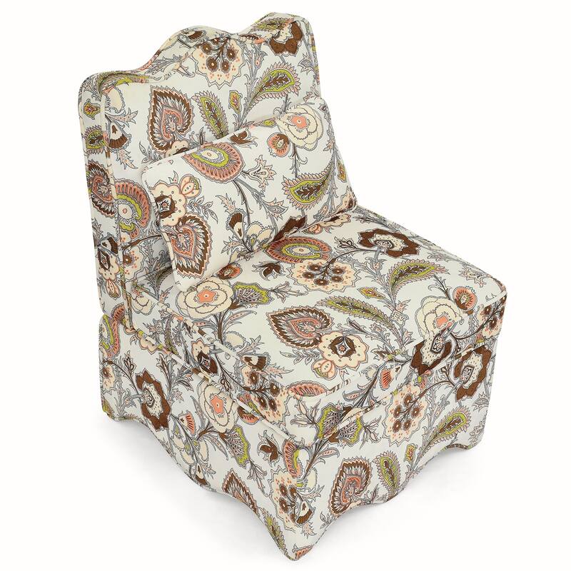 Flannel Single Armless Chair