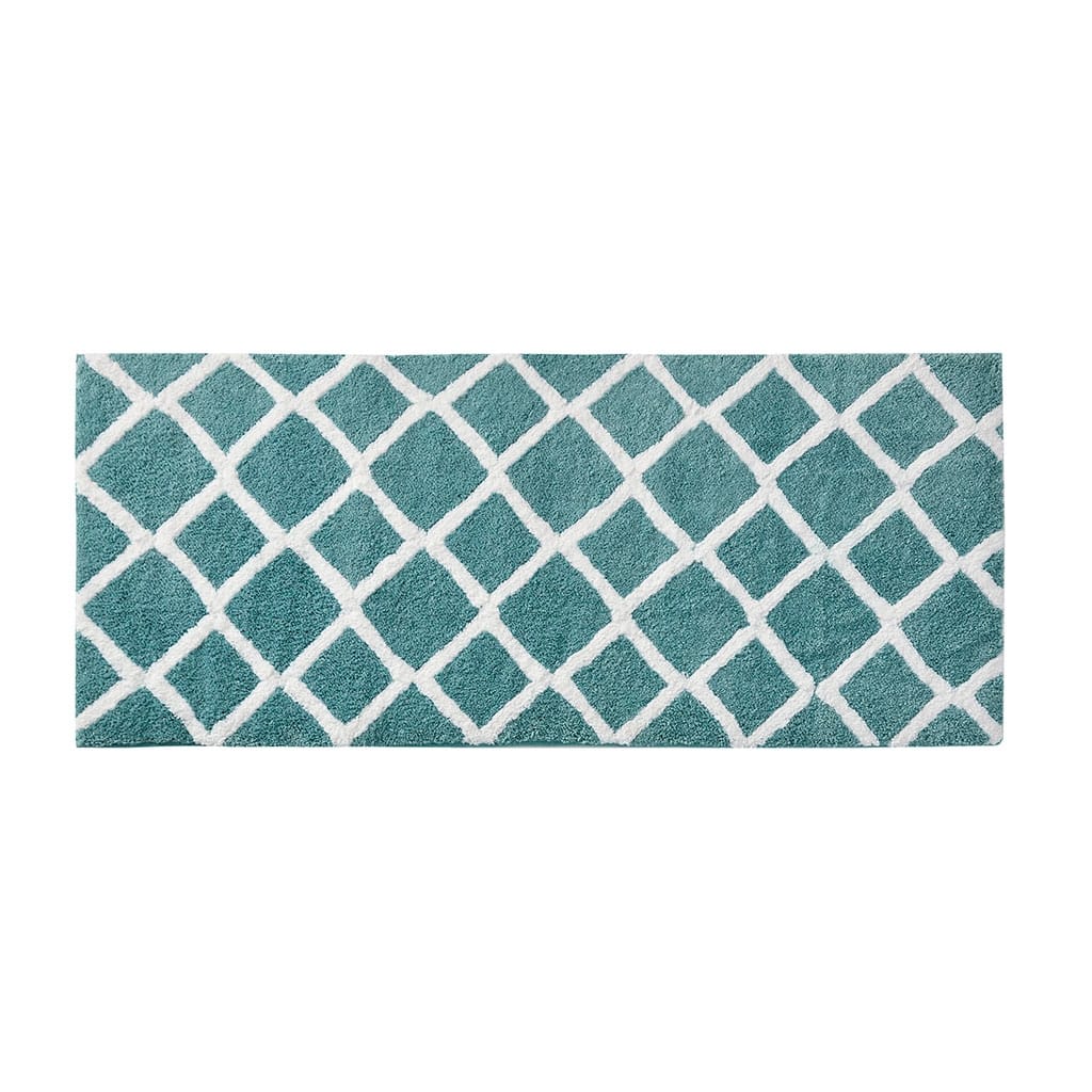 Reversible High Pile Tufted Bath Rug