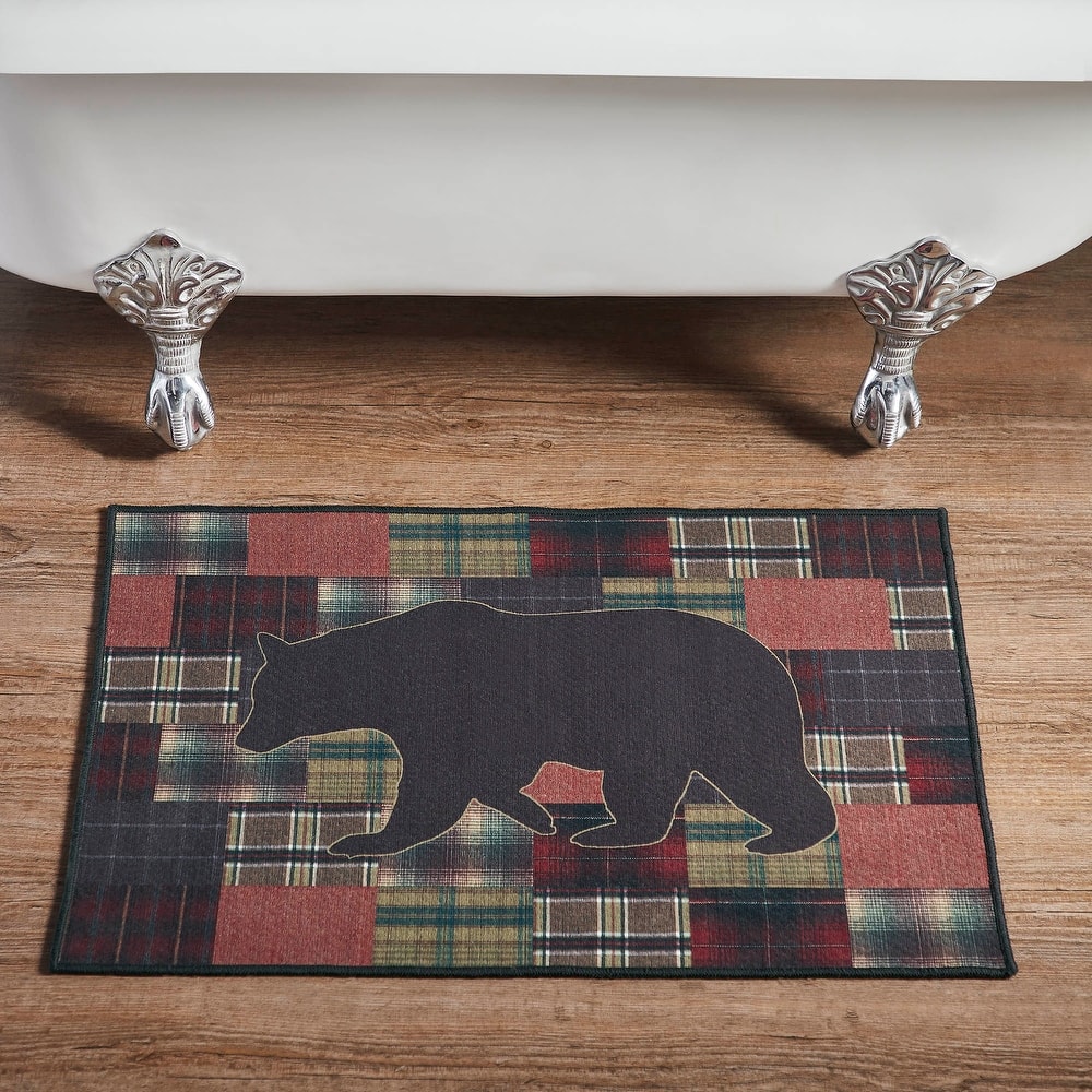 Wyatt Bear Polyester Bathmat