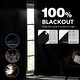 preview thumbnail 22 of 30, Deconovo Blackout Back Tab Bedroom Curtains 2 Panels