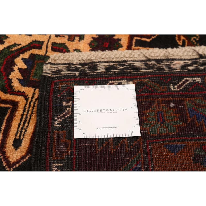 Teimani Black Rug 3'11" x 6'8" - 3'11 x 6'8