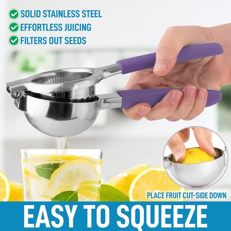 Premium Heavy Duty Lemon Squeezer Stainless Steel