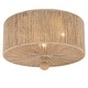 preview thumbnail 8 of 7, Crystorama Lighting Group JES-B7103 Jessa 3 Light 16" Wide Flush Mount