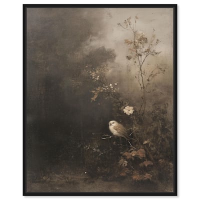 Owl in the Shadows II Canvas by Art Remedy
