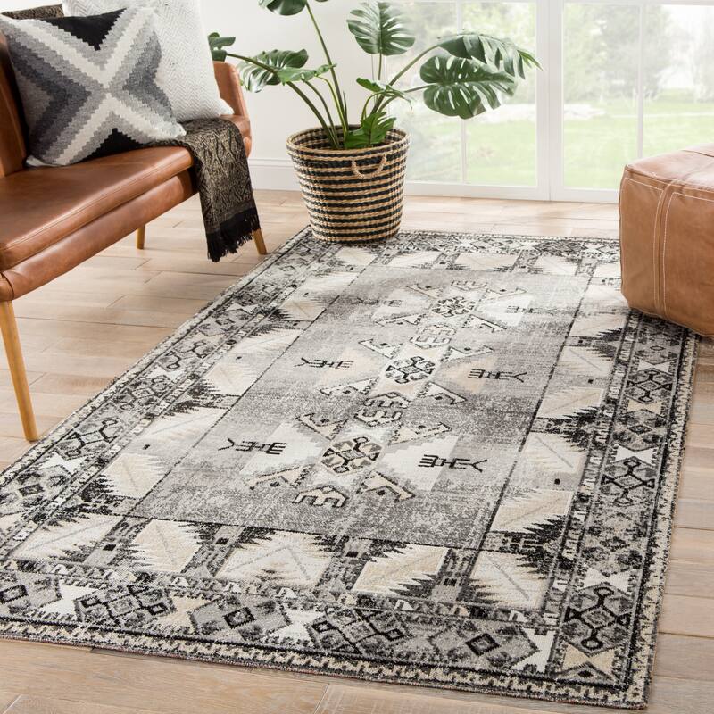 Paloma Indoor and Outdoor Tribal Area Rug