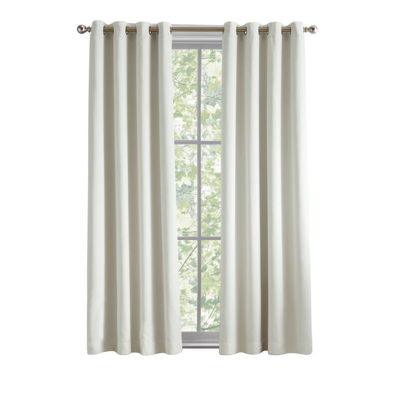 Tommy Hilfiger Kingston Grommet Curtain Panel Pair