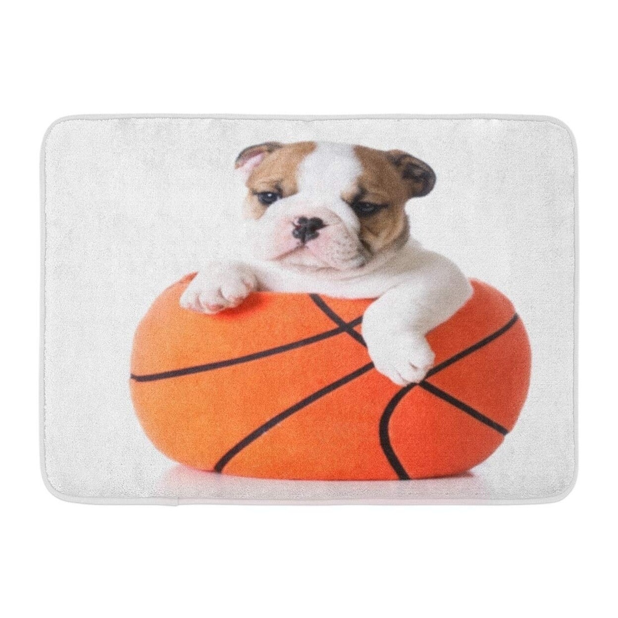stuffed bulldog puppy
